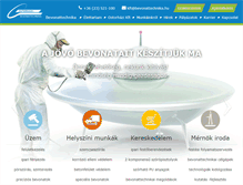 Tablet Screenshot of bevonattechnika.hu